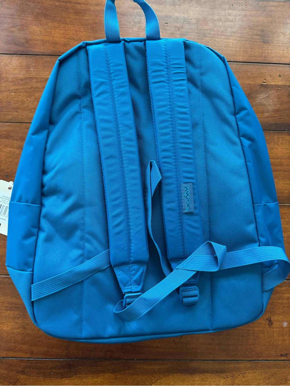 JanSport Mono SuperBreak 25L Backpack Blue Jay NWT Brand New Laptop Sleeve - Picture 2 of 7